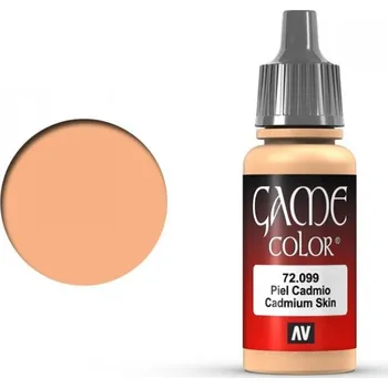 Modelářská barva Vallejo Game Color 72099 Cadmium Skin 18 ml