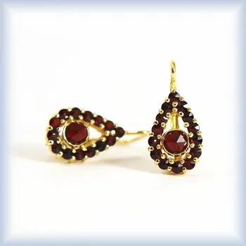 Náušnice bílé zlato