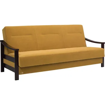 Sedací souprava Pohovka Oliwia O Clic-Clac s rozkladem a úložným prostorem z bukového dřeva