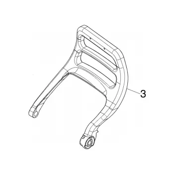 Motorová pila Páka brzdy OleoMac GS650, GS651 originál 50250053AR