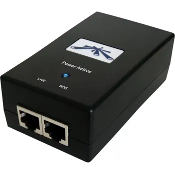 PoE injektor Ubiquiti Gbit POE-48 (48V,0.5A,24W)vč.nap.kab.