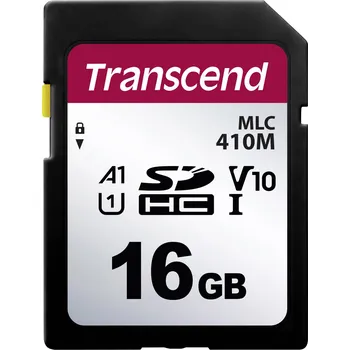 Paměťová karta Transcend TS16GSDC410M paměťová karta SD Industrial 16 GB Class 10 UHS-I