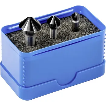 PFERD TOOLS SET KES HSS DIN 335 C90° 3 HC-FEP 25202158 sada záhlubníků HSS 1 ks