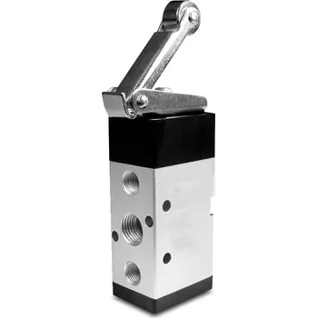 Lepící sada Mechanický šoupátkový ventil 5/2 pro pohony 1/4" (Mechanický šoupátkový ventil 5/2 pro pohony 1/4")