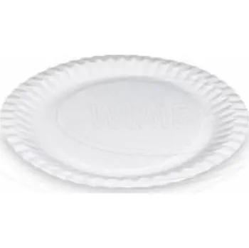 Talíř Talíř papírový 23cm RECY mělký bílý 100kusů