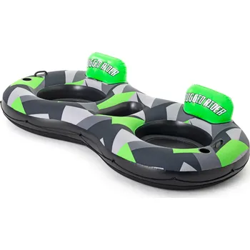 Nafukovací matrace Bestway nafukovací křeslo s držadly pro dvě osoby | 251 x 132 cm