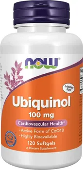 Přírodní produkt Now Foods Kaneka Ubiquinol 100 mg 120 cps.