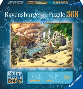 Puzzle Ravensburger Exit Kids Piráti 368 dílků