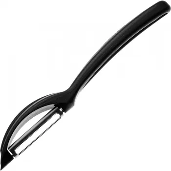 Kuchyňská škrabka F.Dick Germany Dick škrabka se zubatým ostřím černá