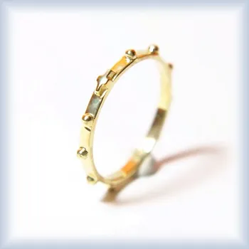 Prsten žluté zlato 57