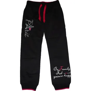 Dětské tepláky Kugo černé vel.158