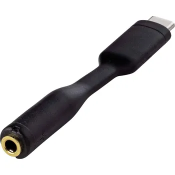 Renkforce audio kabelový adaptér [1x USB-C® zástrčka - 1x 3,5mm zásuvka se zlatým kontaktem] 8.00 cm flexibilní provedení