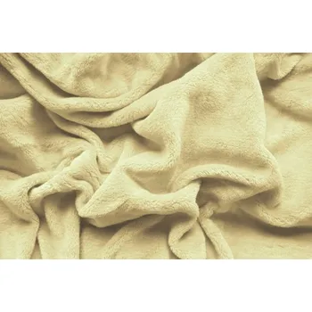 Prostěradlo MY HOUSE Prostěradlo mikroplyš SVĚTLE BÉŽOVÉ 180x200 cm