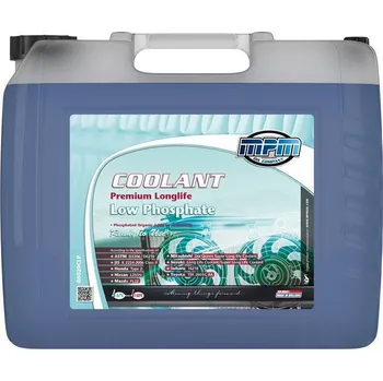 Nemrznoucí směs do chladiče MPM Coolant nízkofosfátový -37°C Ready 20L