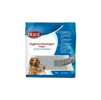 toaleta pro psa Hygienické podložky s aktivním uhlím, 60 x 60 cm, 10ks