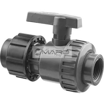 Instalatérský materiál Astore Kohout kulový svěrný plastový s vnitřním závitem na PE trubky 25 x 3/4", 32VSI16P025