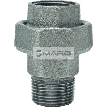 Instalatérský materiál GEBO Šroubení černé č.331 FM 3/4", 331-5S