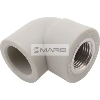 Vodovodní potrubí FV-Plast Koleno PPR s kovovým závitem vnitřním 25 x 3/4", AA218025034