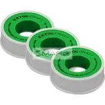 Extol Craft Páska teflonová na vodu 12 x 0,075 mm / 10 m (sada 3 ks), 47530