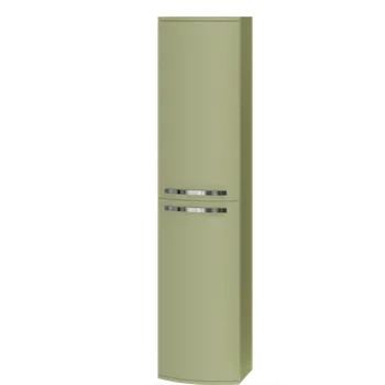 Koupelnový nábytek Lavedo Vanessa Olive 170 Vysoká Závěsná Skříňka Do Koupelny Zelená Matná