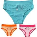 Andrie PS 2845 L 3ks dámské kalhotky s rybičkou