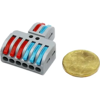 Vývojová deska Rychlosvorka bezšroubová LT-623 (SPL-62) 250V 32A