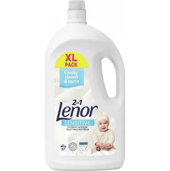 Prací gel Recenze Lenor Sensitive 2v1 3,685 l