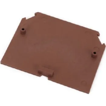Přepážka koncová Elektro Bečov RSA 35 A čokoládová B671151