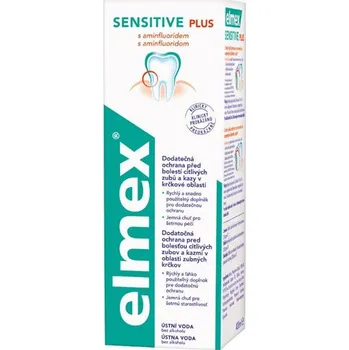 Ústní voda Elmex Sensitive ústní voda 400 ml