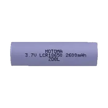 Článková baterie Baterie nabíjecí Li-Ion 18650 3,7V/2600mAh MOTOMA