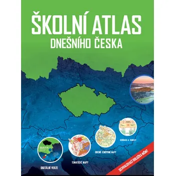 Školní atlas dnešního Česka - Nakladatelství Terra (2015, pevná)