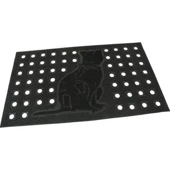 Rohožka FLOMA Cat 89897004 černá 45x75 cm