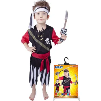 Karnevalový kostým Rappa Dětský kostým Pirát se šátkem