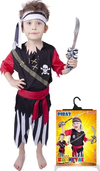 Karnevalový kostým Rappa Dětský kostým Pirát se šátkem