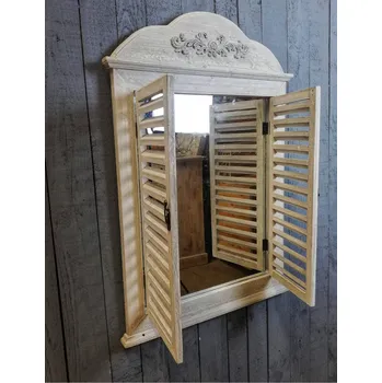 Zrcadlo Šedé Antické zrcadlo