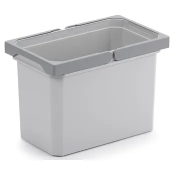 Odpadkový koš Cox® systémová nádoba, světle šedá, 7,5 litrů
