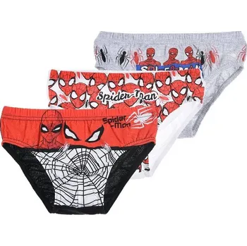 Barevná sada slipů Spider-Man - 3ks Velikost: 116/128