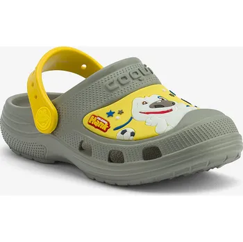 Chlapecké sandály COQUI MAXI Talking Tom and Friends Mid. grey/Yellow 22/23