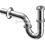 Slovarm Sifon umyvadlový bez výpusti P-970KU trubkový 5/4" x 32 mm, nerezový, 672312