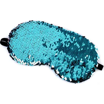 Škraboška na spaní Flitrová maska na spaní tyrkysová-růžová Maska FLITR tyrk-růž