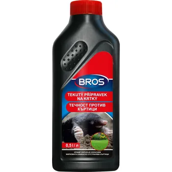 Odpuzovač zvířat BROS Tekutý odpuzovač krtků 500 ml