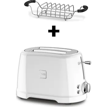 Topinkovač Novis Toaster T2 (bílý) + mřížka na rozpékání ZDARMA