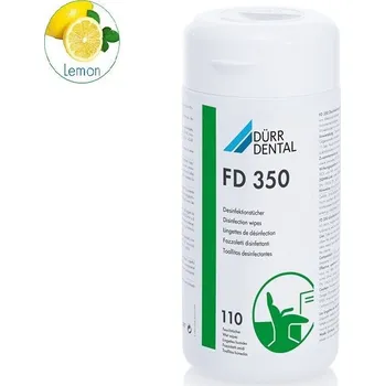 Dezinfekce FD 350 dezinfekční ubrousky citrón, 110 ks v dóze