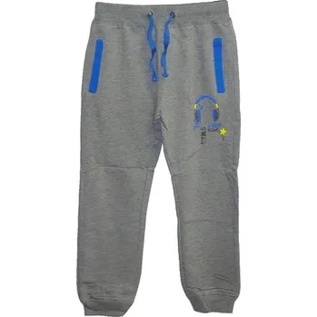 Dětské tepláky Kugo šedé vel.122,146