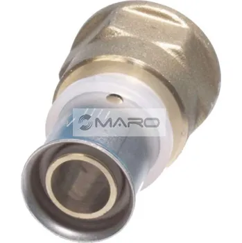 rozdělovač topení Deltatop Přechod lisovací s vnitřním závitem IG 20 x 1/2", 713200