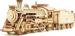 RoboTime dřevěné 3D puzzle Parní lokomotiva