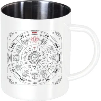 Nerezový hrnek Zvěrokruh - Vodnář