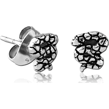 Náušnice Kool Katana Náušnice z chirurgické oceli pecky SEKKSE002 - Had