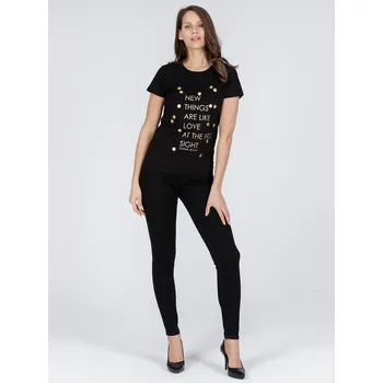 Dámská móda Dámské jeans CROSS JEANS Alan Black N497-189 Velikost: W30 / L32