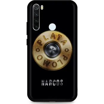 Pouzdro na mobilní telefon Kryt Xiaomi Redmi Note 8T silikon Plata O Plomo (obal neboli pouzdro na Xiaomi Redmi Note 8T)